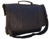Piel Leather Traditional Flap Portfolio - Luggage Base